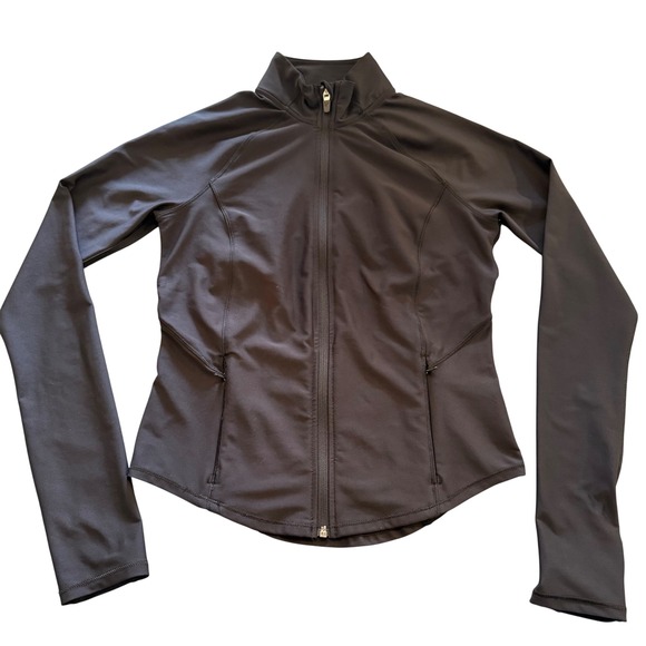 Old Navy Active Womens Powersoft Black Full Zip Athletic Jacket - Picture 1 of 5